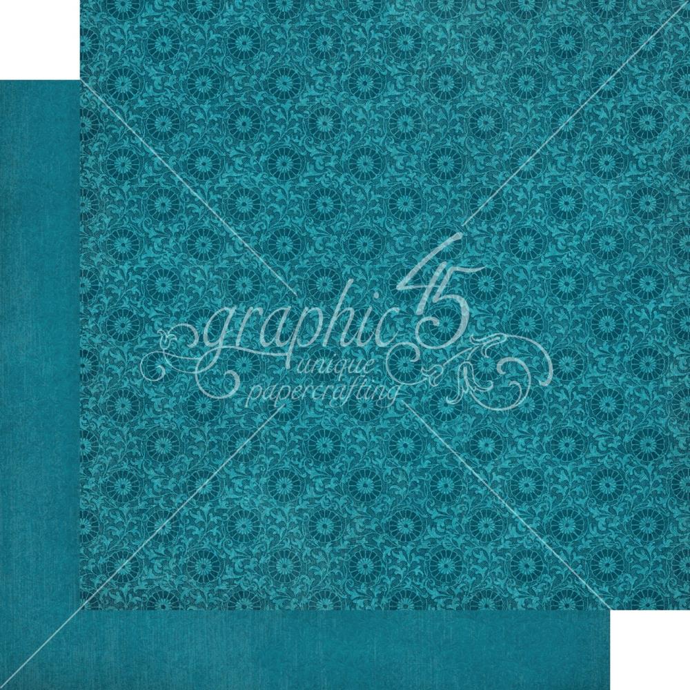 Graphic 45 - Patterns & Solids Double-Sided Paper Pad 12X12 - Let's Get Artsy