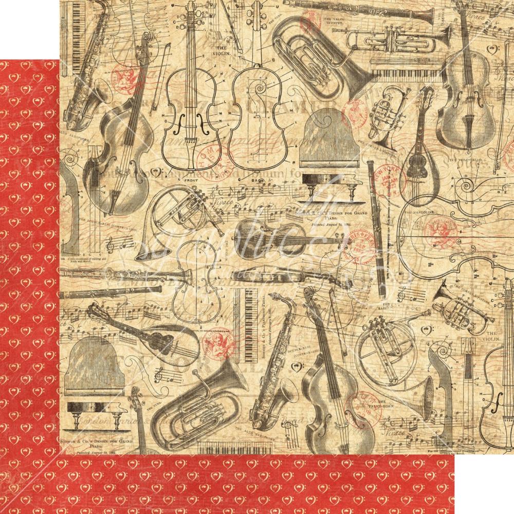 Graphic 45 Collector's Edition - 8x8 Paper Pack - Love Notes