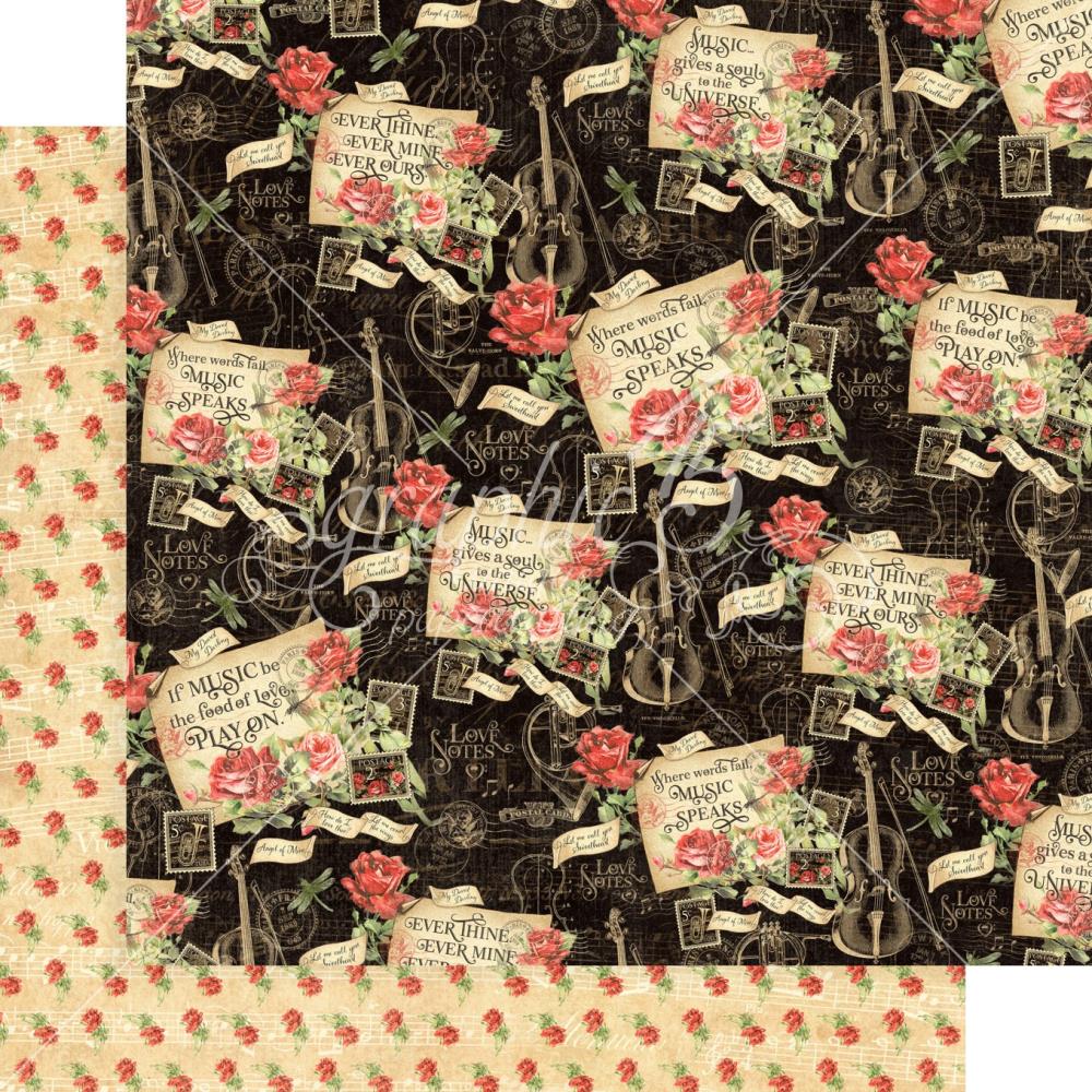 Graphic 45 Collector's Edition - 8x8 Paper Pack - Love Notes