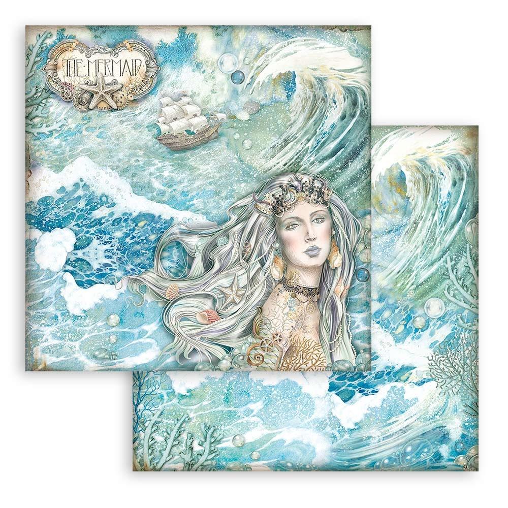 Stamperia Double-Sided Paper Pad 12x12 - Songs Of The Sea