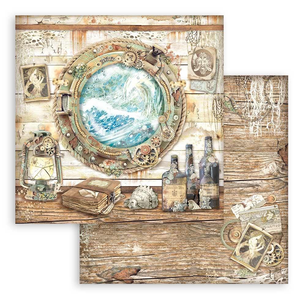 Stamperia Double-Sided Paper Pad 12x12 - Songs Of The Sea