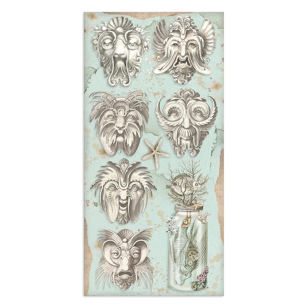 Stamperia Collectables Double-Sided Paper 6X12 - Songs Of The Sea