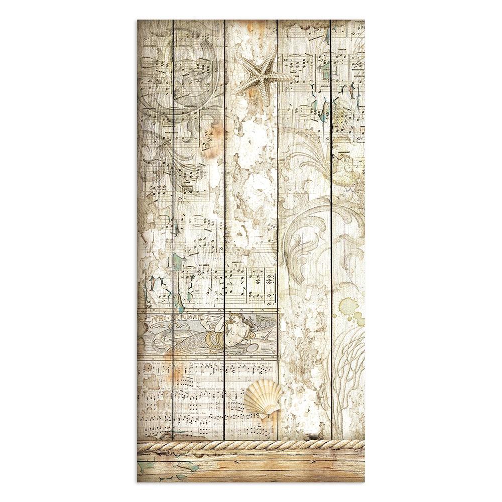 Stamperia Collectables Double-Sided Paper 6X12 - Songs Of The Sea