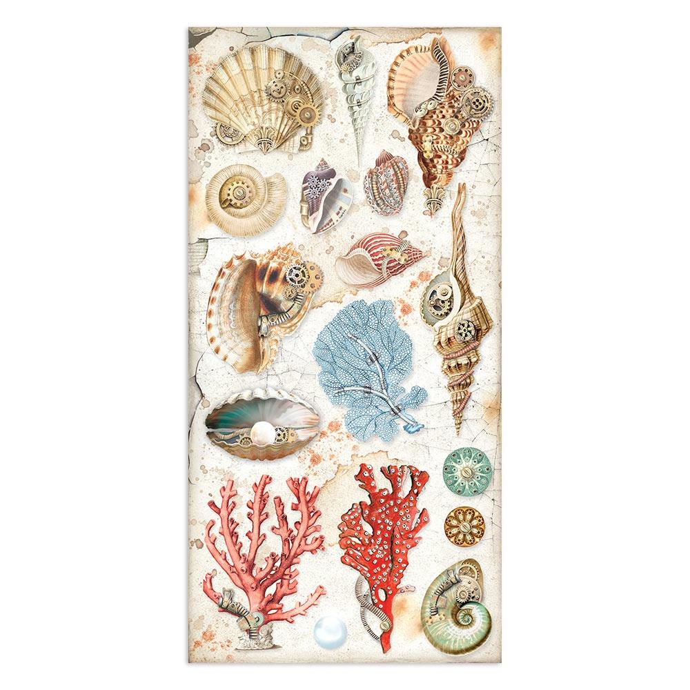 Stamperia Collectables Double-Sided Paper 6X12 - Songs Of The Sea