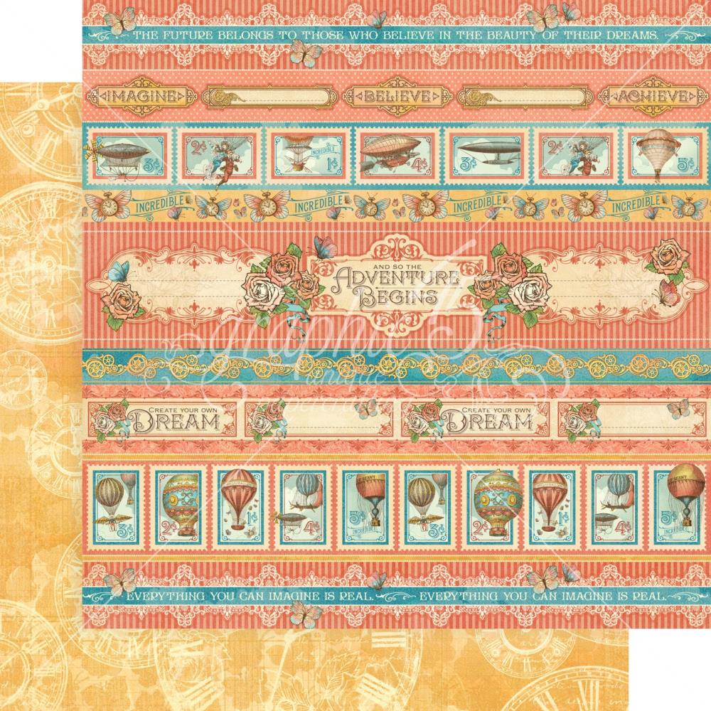 Graphic 45 Collector's Edition - 8x8 Paper Pack - Imagine
