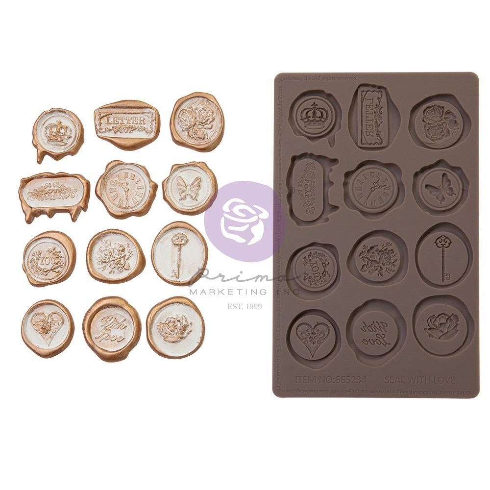 Prima Lost In Wonderland Mould - Letters From Wonderland