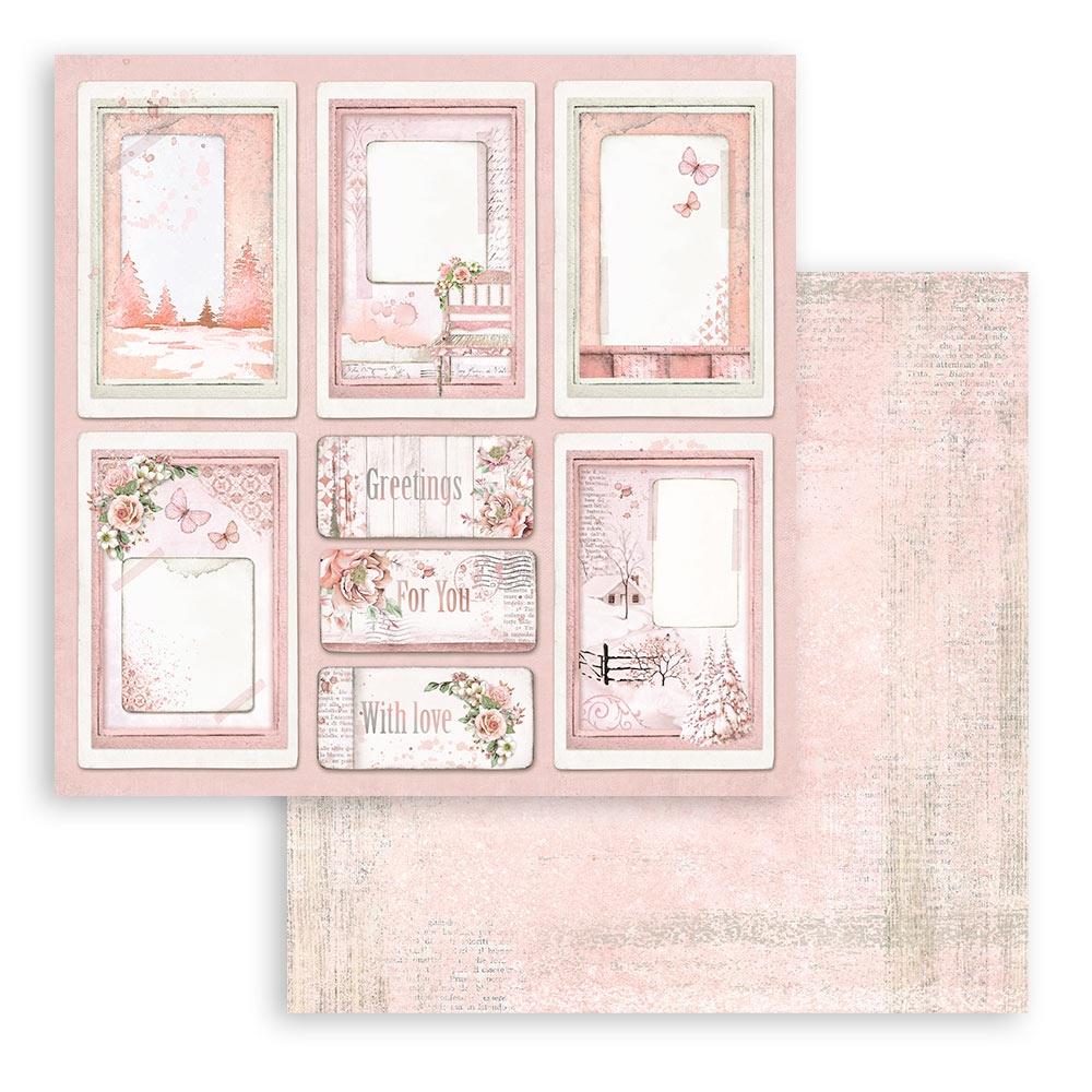 Stamperia Double-Sided Paper Pad 12x12 - Roseland
