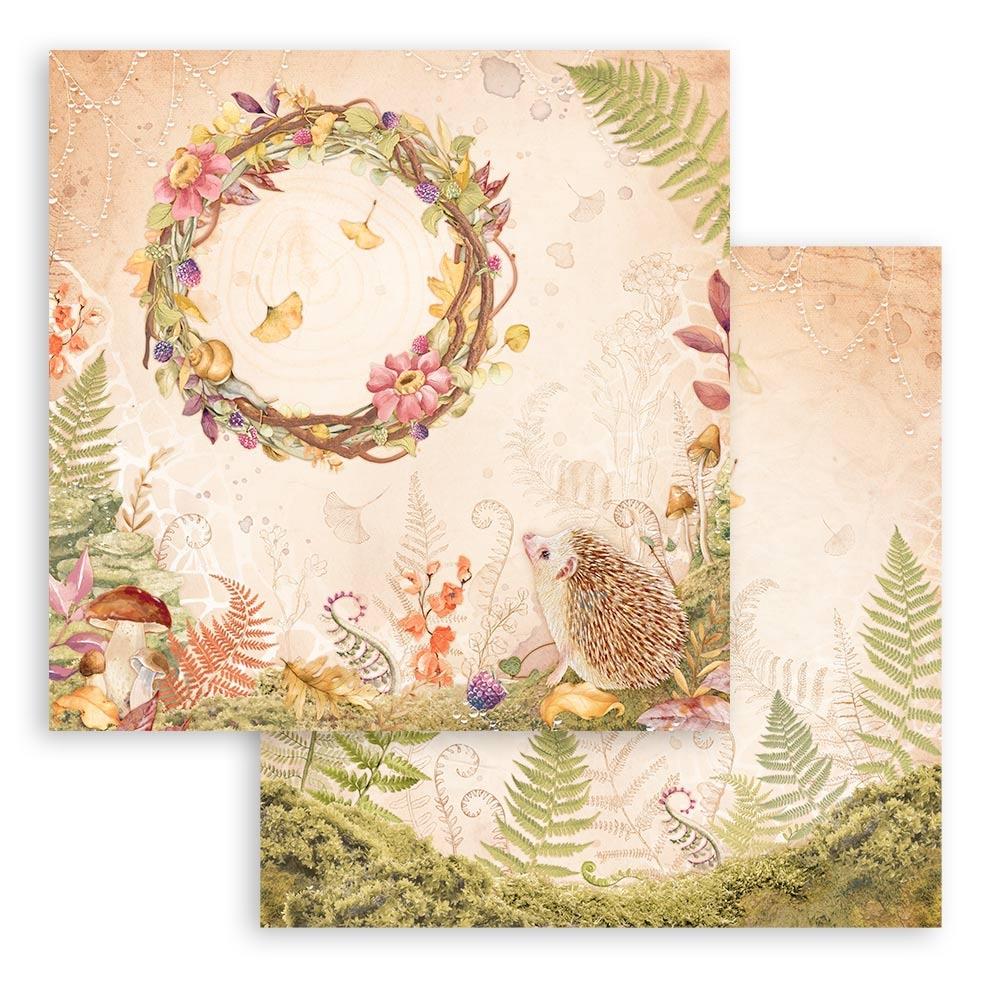 Stamperia Double-Sided Paper Pad 12x12 - Woodland