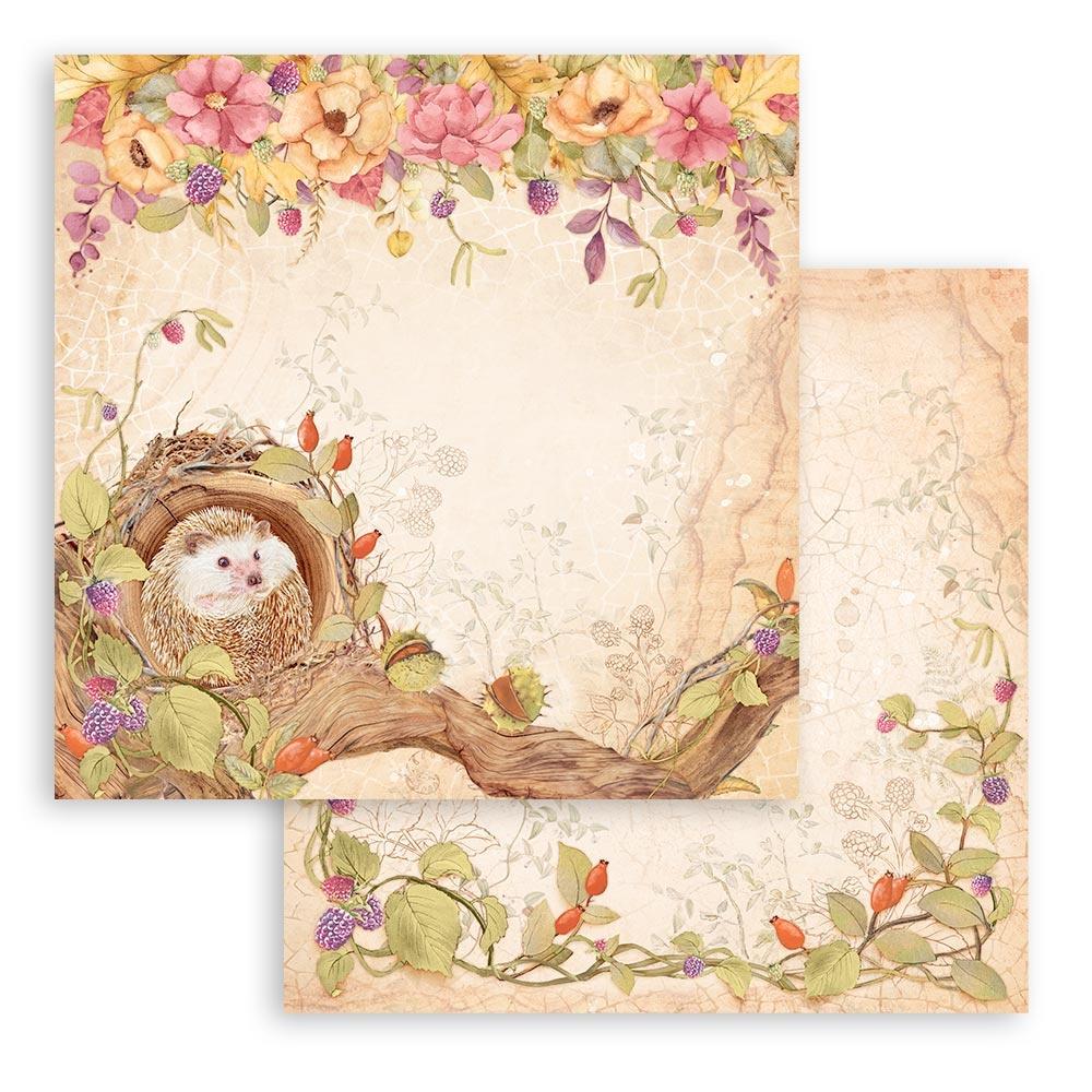 Stamperia Double-Sided Paper Pad 12x12 - Woodland