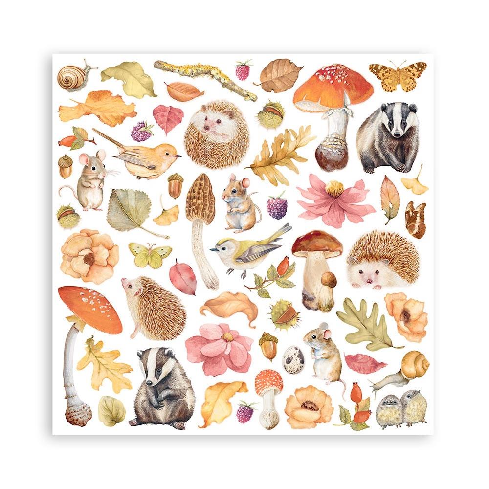 Stamperia Double-Sided Paper Pad 12x12 - Woodland