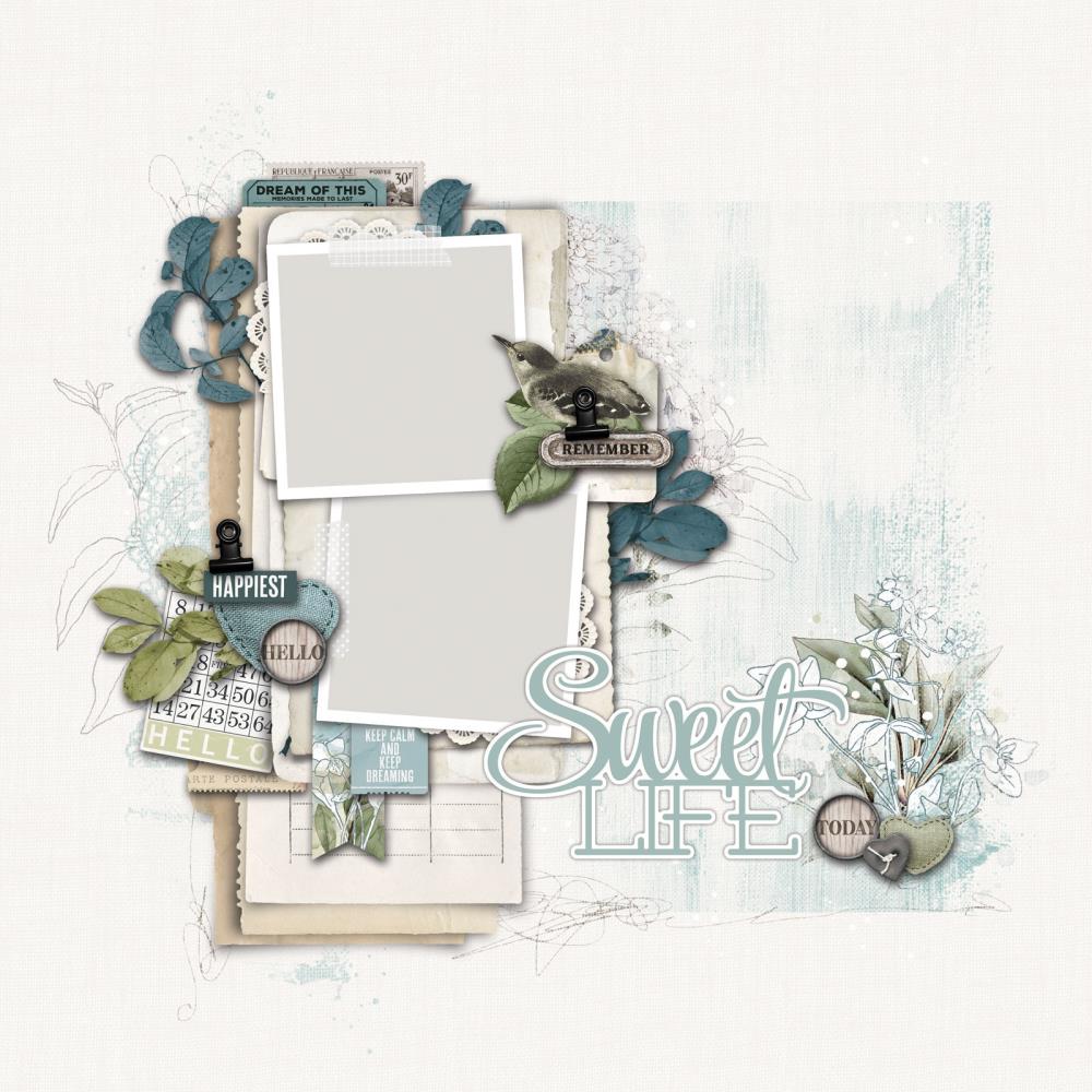 49 And Market Ultimate Page Kit - Vintage Artistry Moonlit Garden