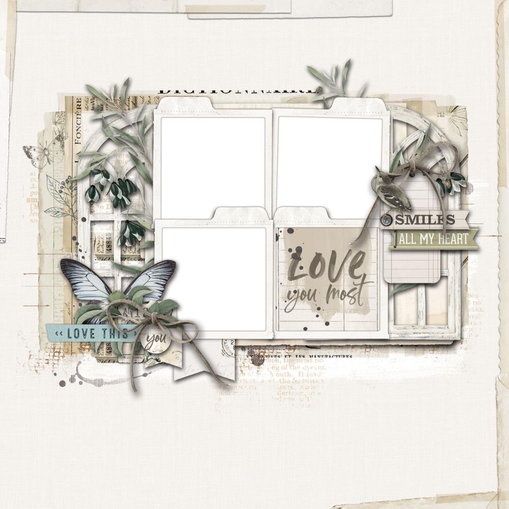 49 And Market Ultimate Page Kit - Vintage Artistry Moonlit Garden