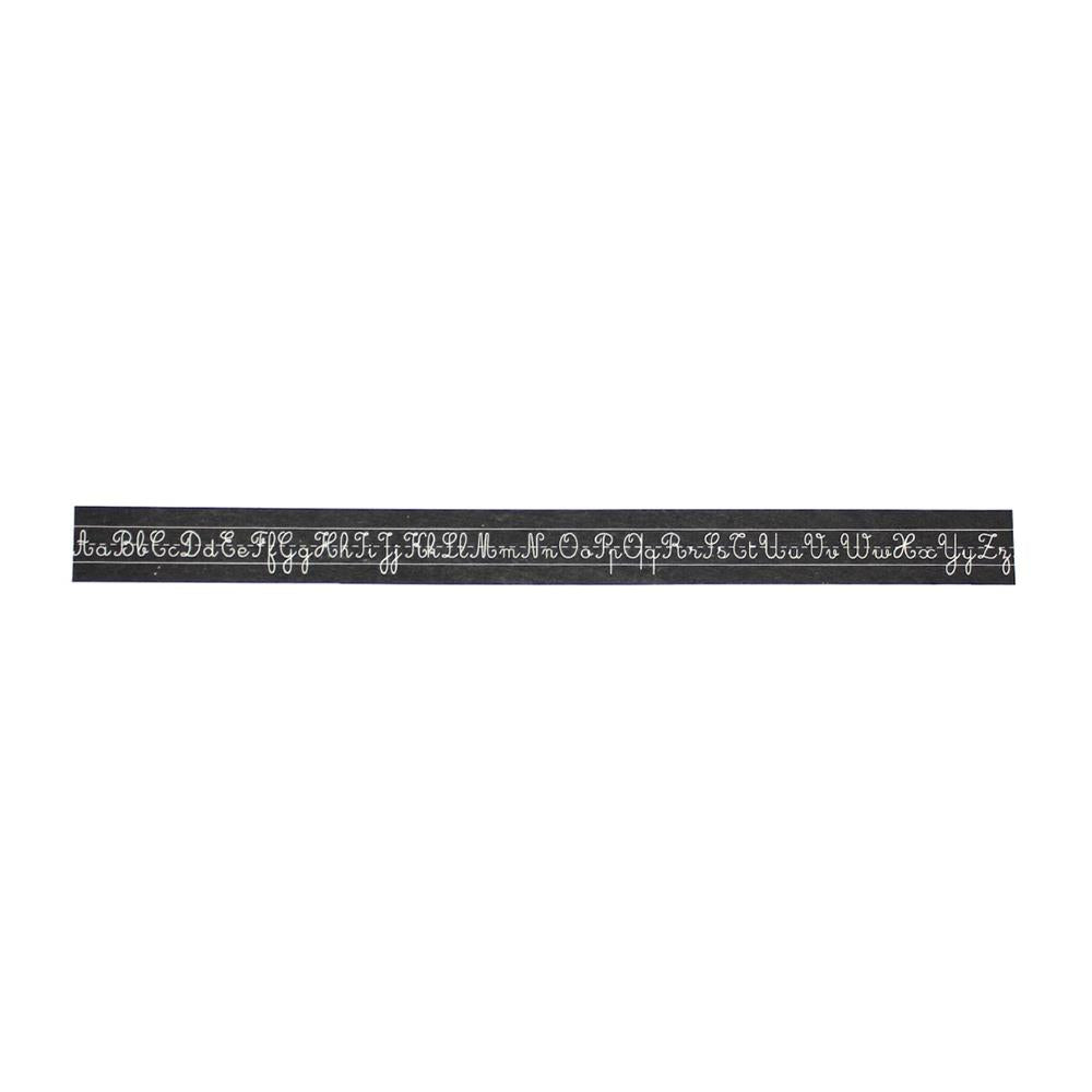 Echo Park Wahsi Tape - Off To School Cursive Alphabet