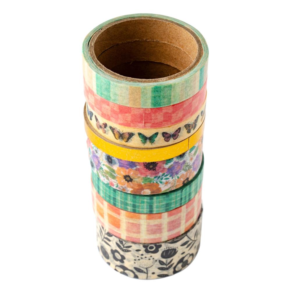 American Crafts April And Ivy Washi Tape 8pk - Gold Foil