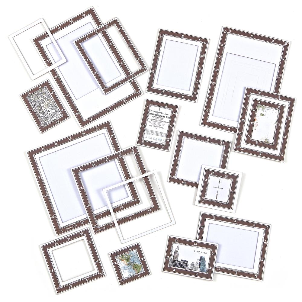 49 And Market Frame Set - Map Frames Wherever