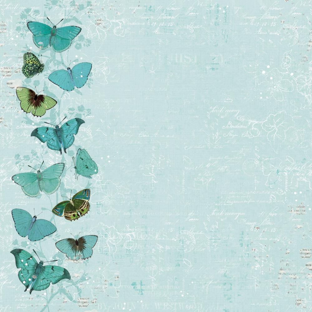 49 And Market Collection Pack 12X12 - Color Swatch: Teal