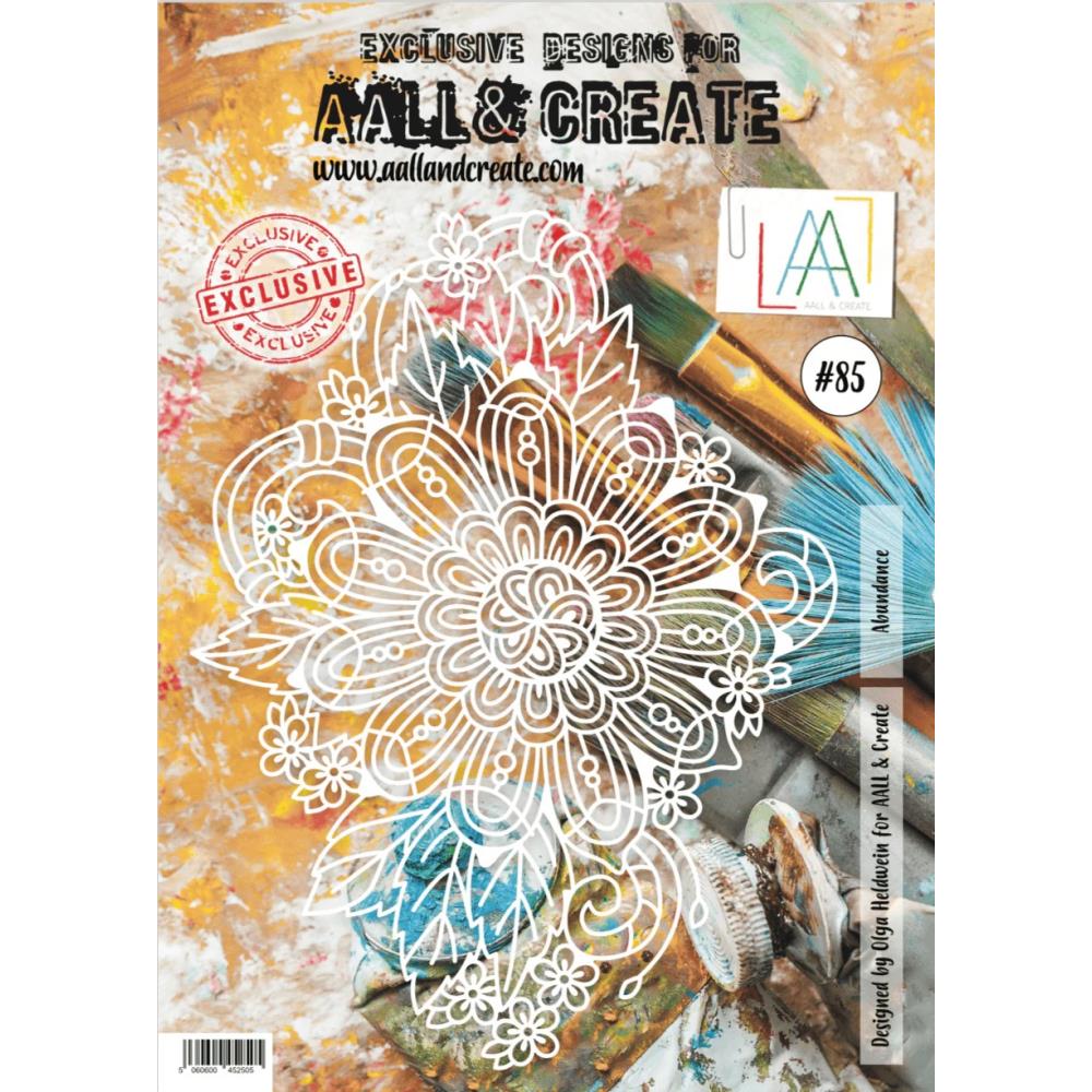 AALL And Create A4 Stencil - Abundance