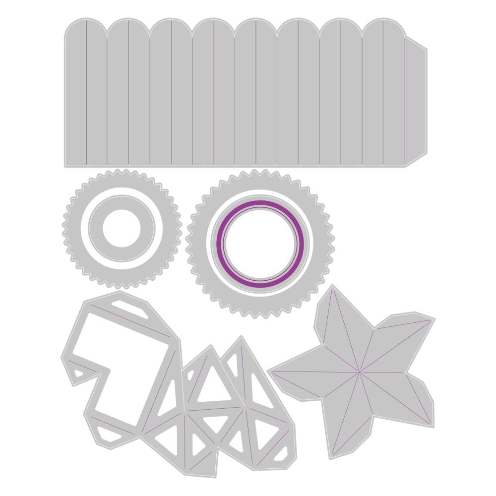 Sizzix Thinlits Dies By Tim Holtz - Vault Rosettes
