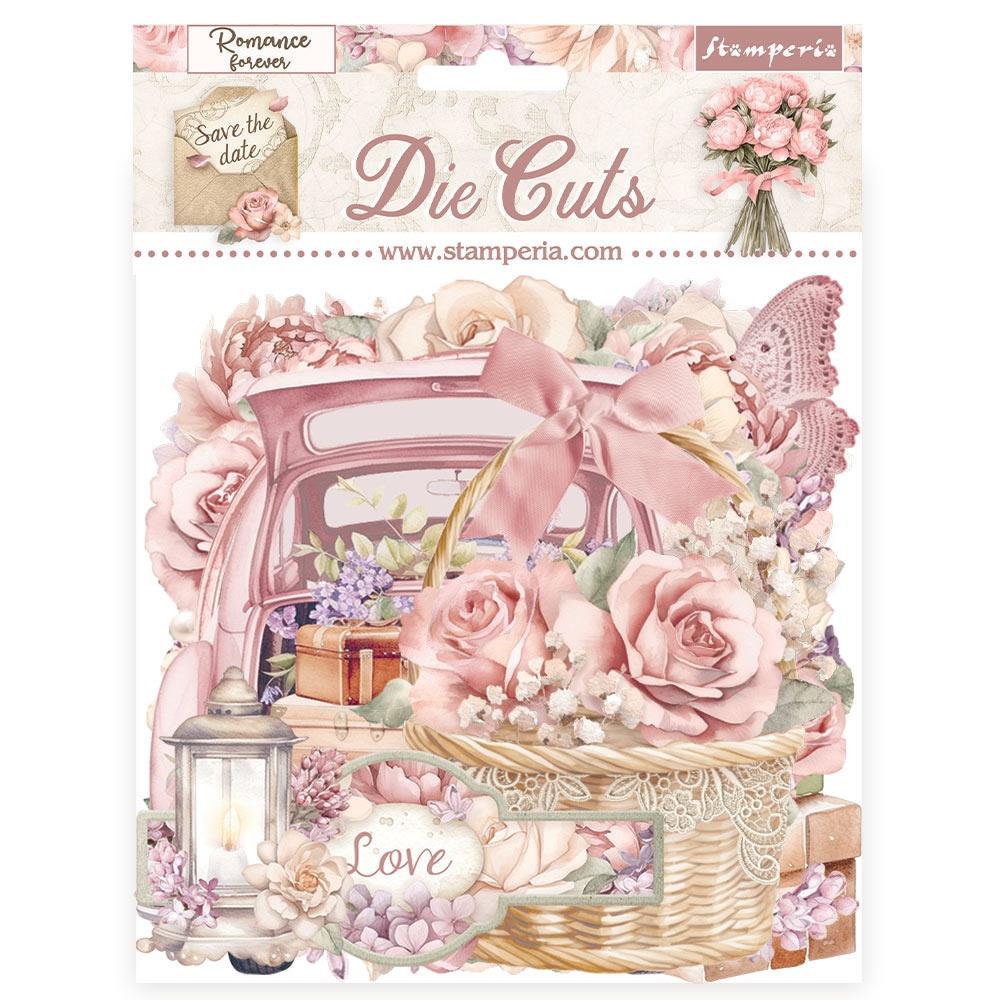 Stamperia Die-Cuts - Romance Forever Journaling Edition