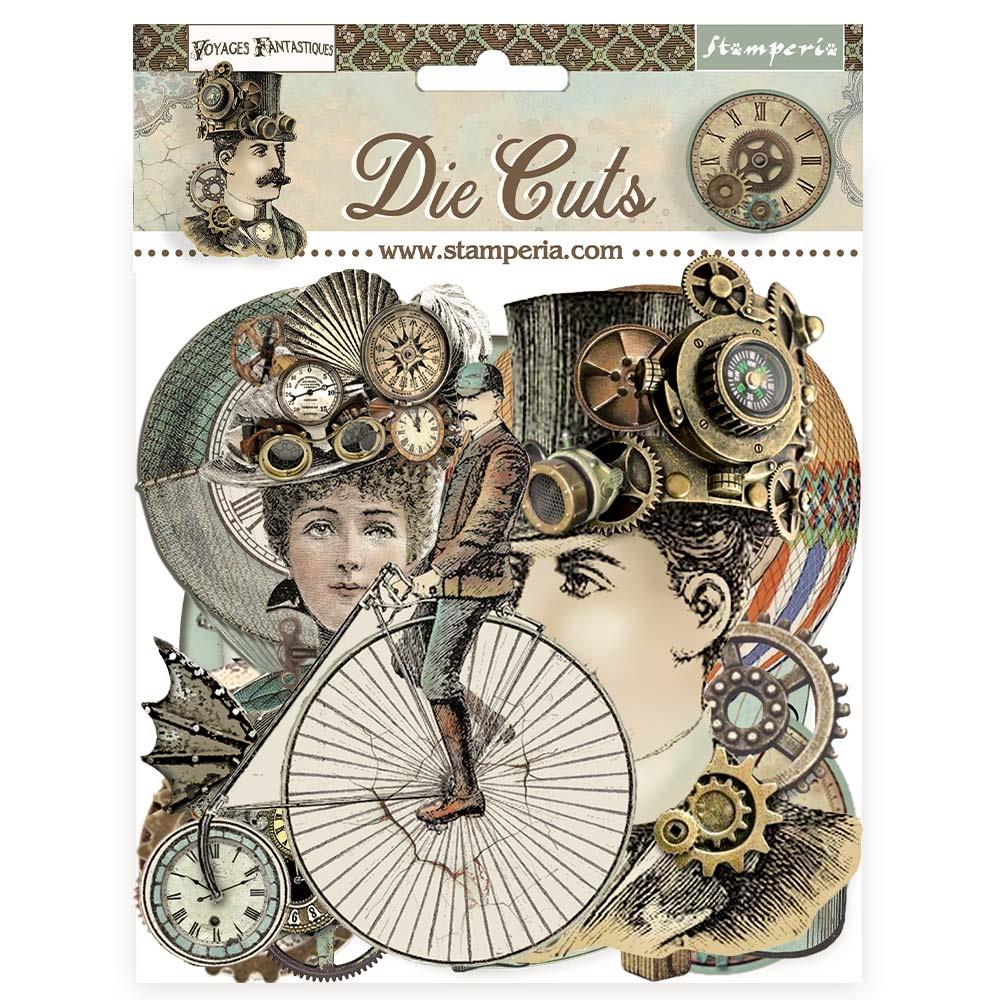 Stamperia Die-Cuts - Voyages Fantastiques