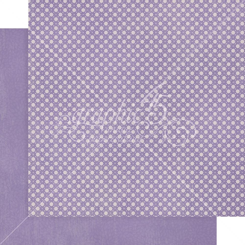 Graphic 45 - Collection Pack Patterns and Solids 12x12 - Grow With Love