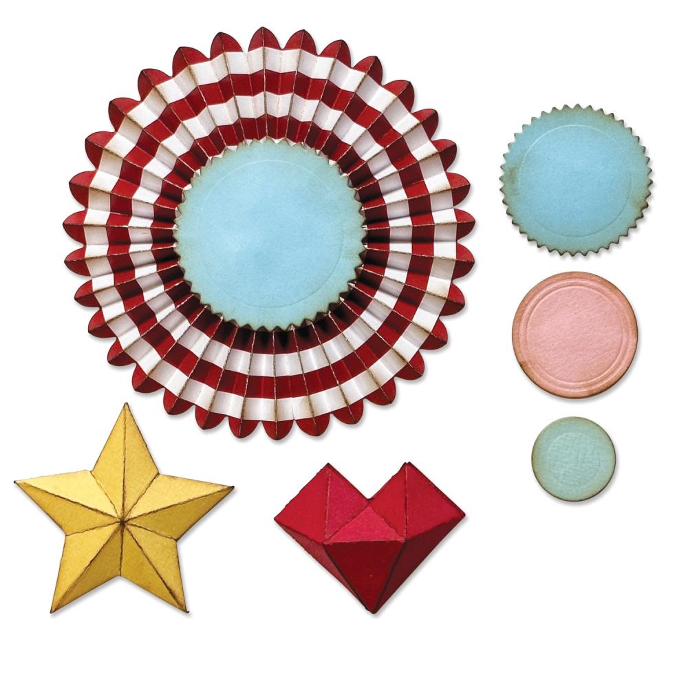 Sizzix Thinlits Dies By Tim Holtz - Vault Rosettes