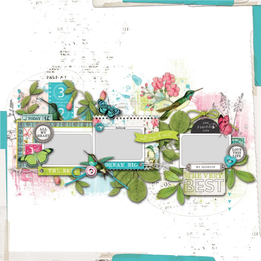 49 And Market Page Kit - Kaleidoscope