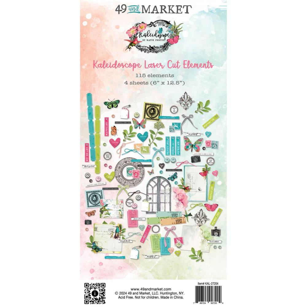 49 And Market Laser Cut Outs - Elements Kaleidoscope