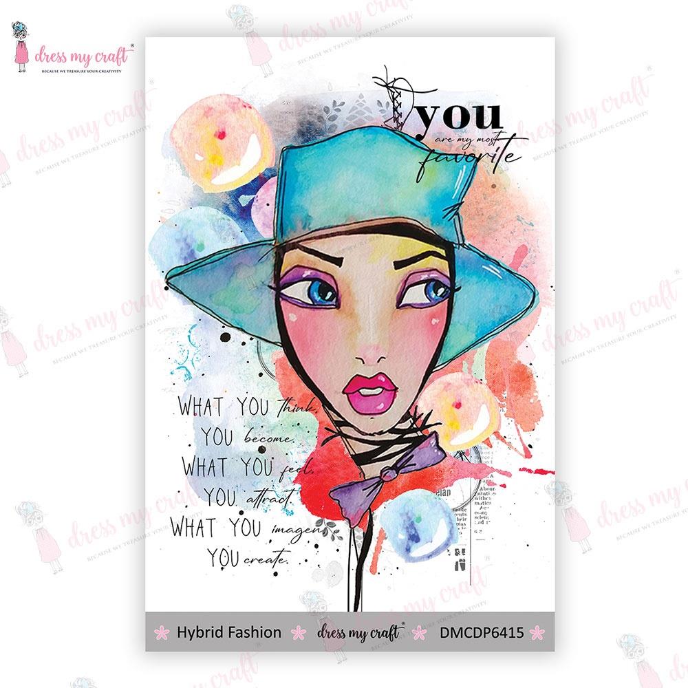 Dress My Craft Mini Transfer Me Sheet 4X6 - Hybrid Fashion