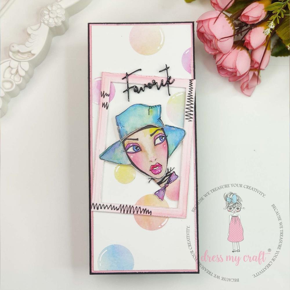 Dress My Craft Mini Transfer Me Sheet 4X6 - Hybrid Fashion