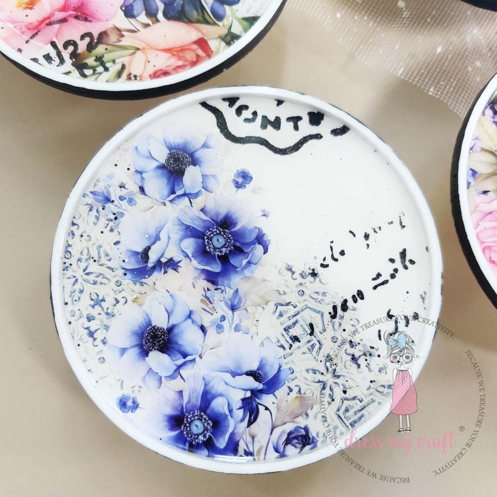 Dress My Craft Mini Transfer Me Sheet 4X6 - Magical Blue