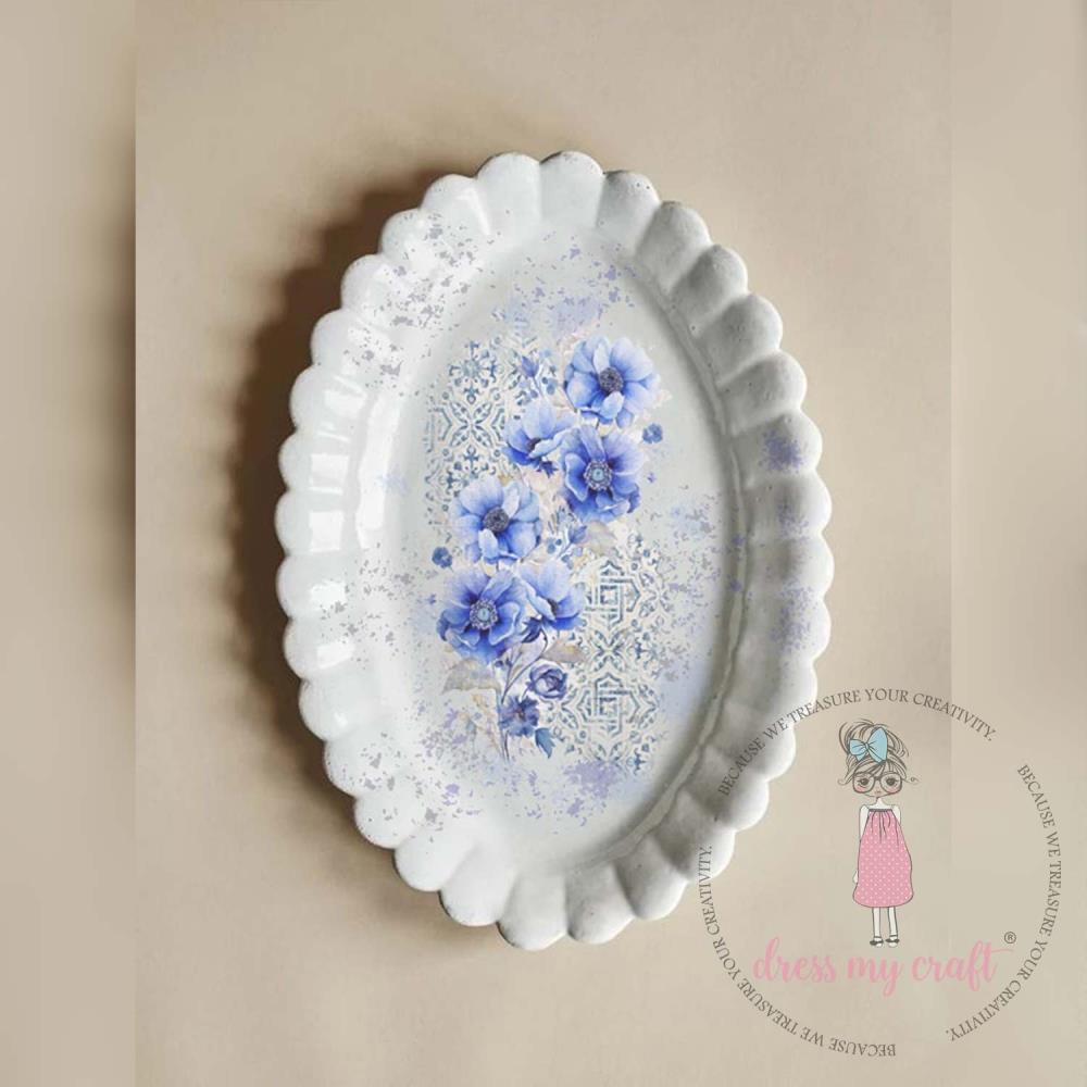 Dress My Craft Mini Transfer Me Sheet 4X6 - Magical Blue