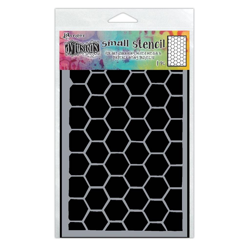 Dyan Reaveley's Dylusions - Stencils 5X8 - Hexicomb