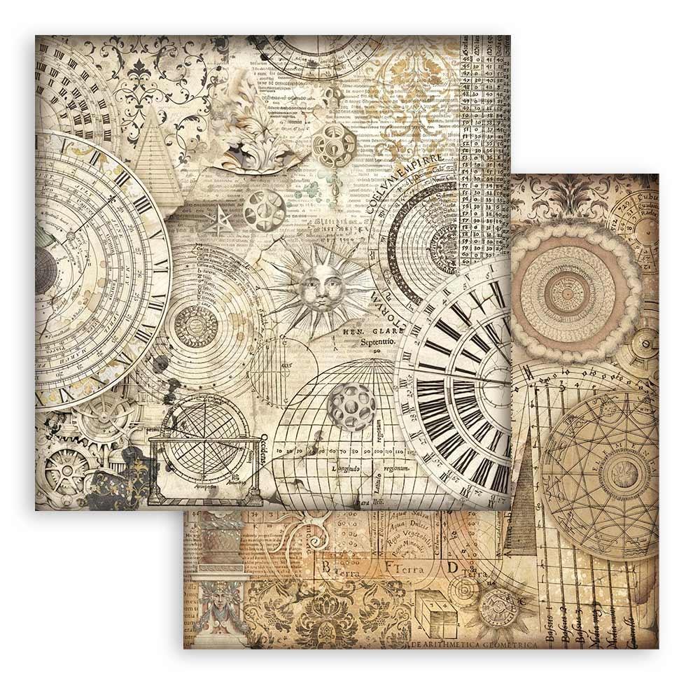 Stamperia Maxi Backgrounds Double-Sided Paper Pad 12x12 - Sir Vagabond In Fantasy World