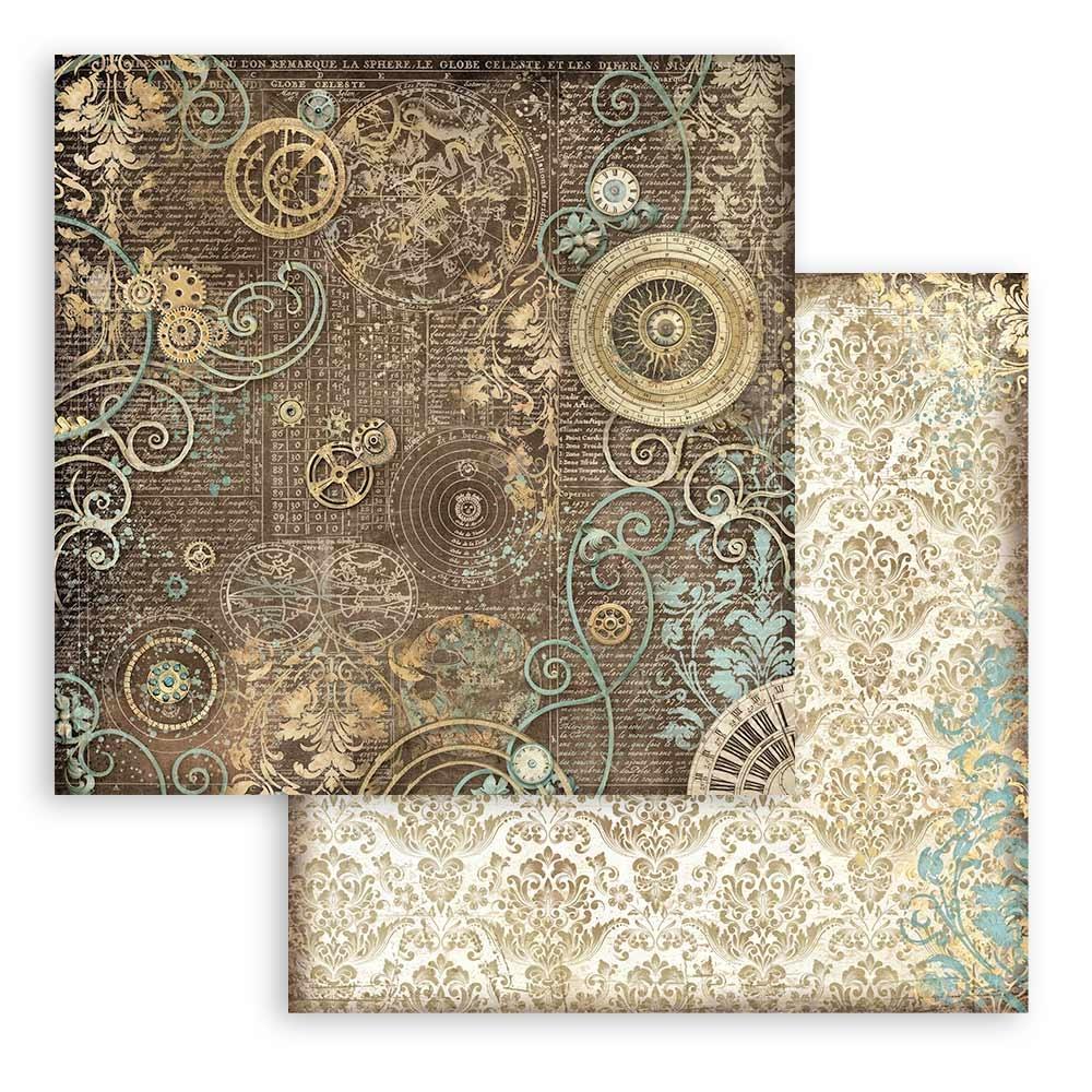 Stamperia Maxi Backgrounds Double-Sided Paper Pad 12x12 - Sir Vagabond In Fantasy World