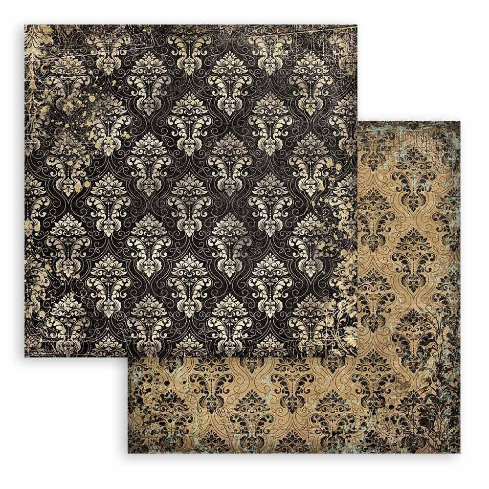 Stamperia Maxi Backgrounds Double-Sided Paper Pad 12x12 - Sir Vagabond In Fantasy World