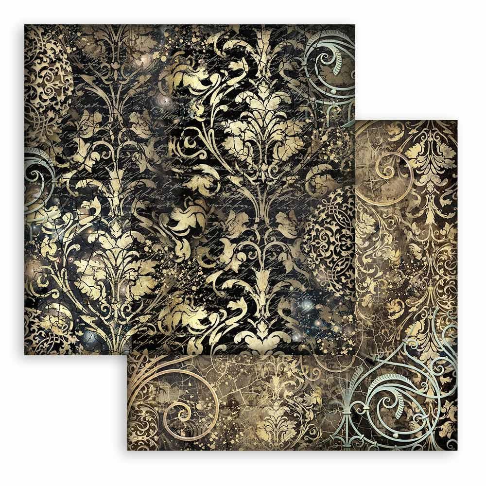 Stamperia Maxi Backgrounds Double-Sided Paper Pad 12x12 - Sir Vagabond In Fantasy World