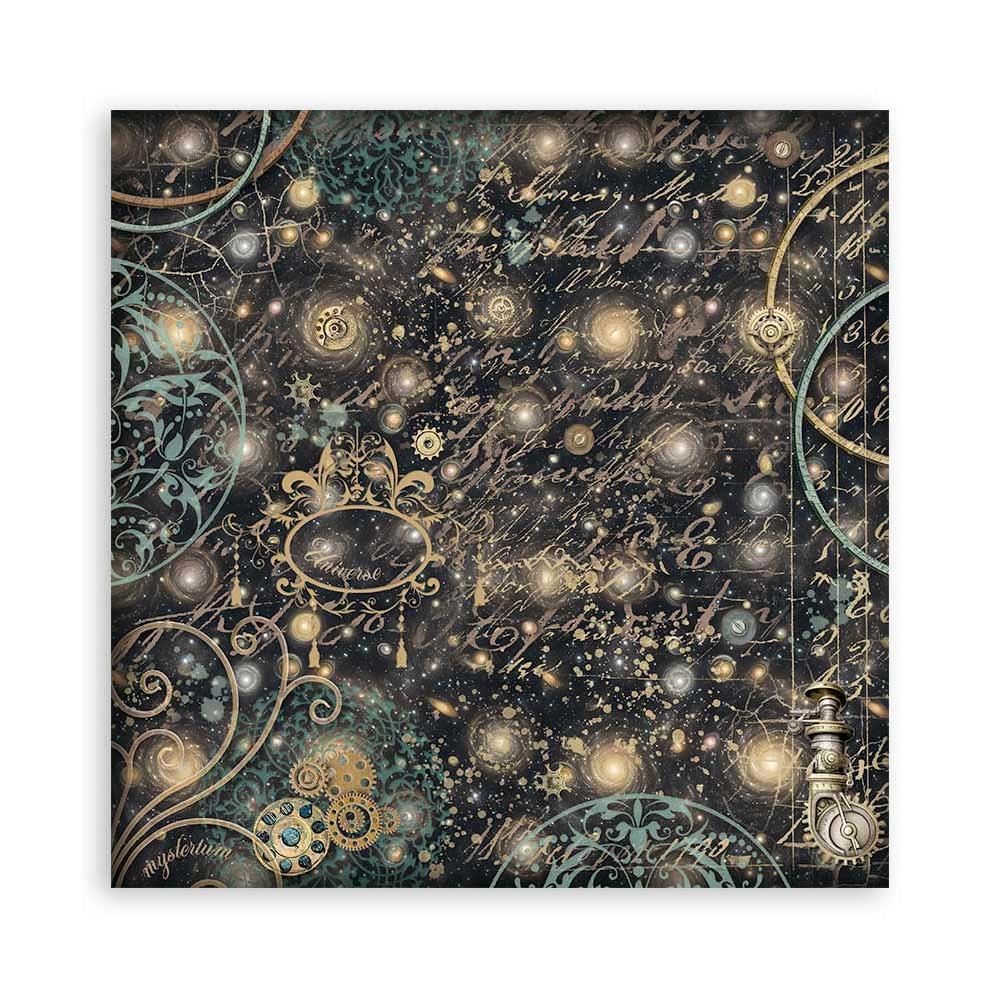 Stamperia Maxi Backgrounds Double-Sided Paper Pad 12x12 - Sir Vagabond In Fantasy World