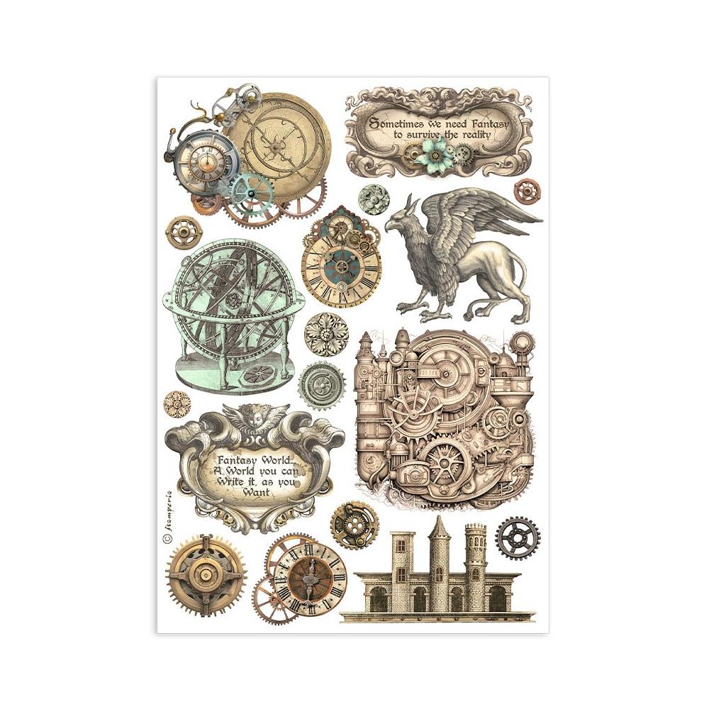 Stamperia Washi Pad A5 - Sir Vagabond In Fantasy World