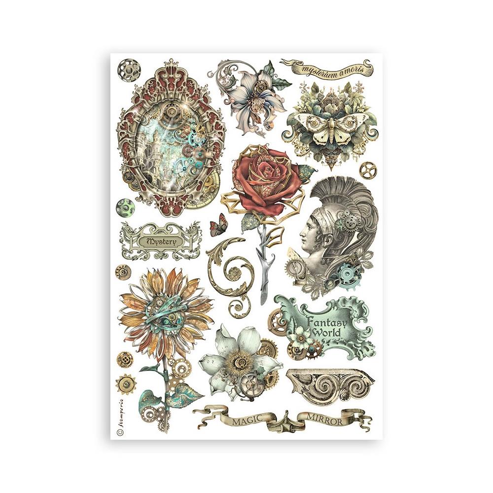 Stamperia Washi Pad A5 - Sir Vagabond In Fantasy World