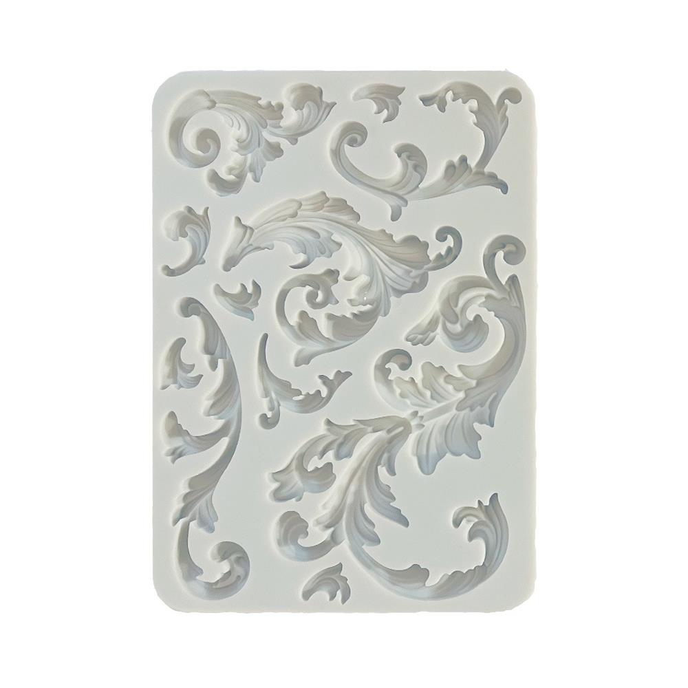 Stamperia Silicone Mould A5 - Sir Vagabond In Fantasy World Corners and Ornaments