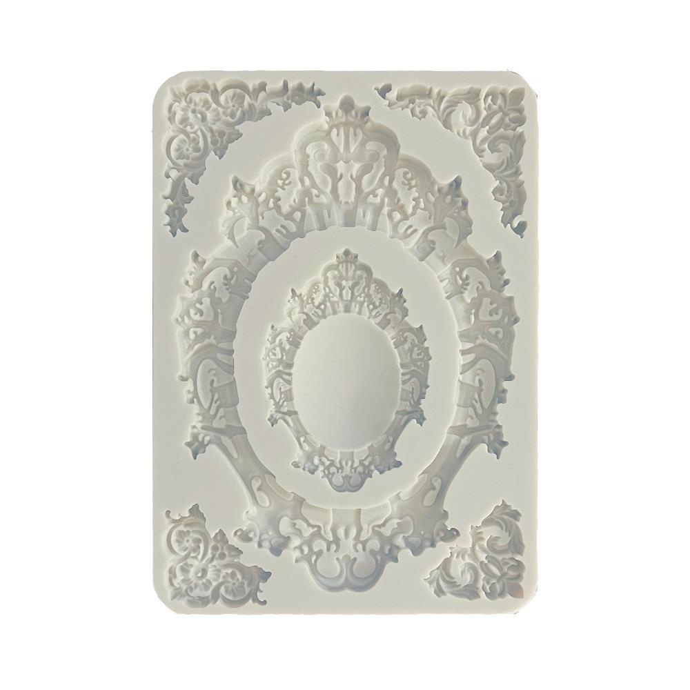 Stamperia Silicone Mould A5 - Sir Vagabond In Fantasy World Frames