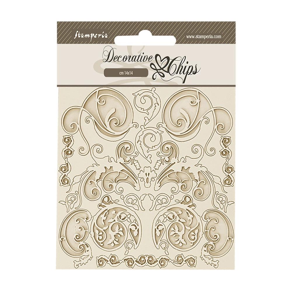 Stamperia Decorative Chips - Sir Vagabond In Fantasy World Ornaments