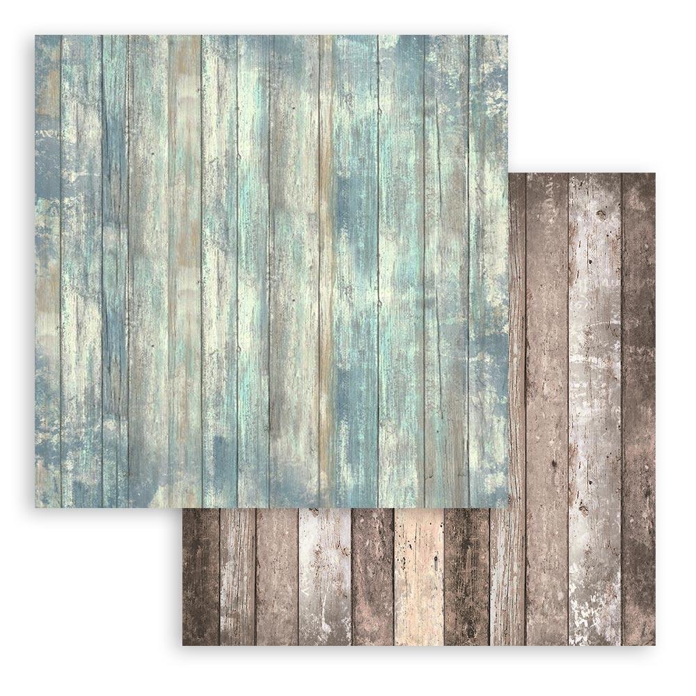 Stamperia Double-Sided Paper Pad 8x8 - Sea Land
