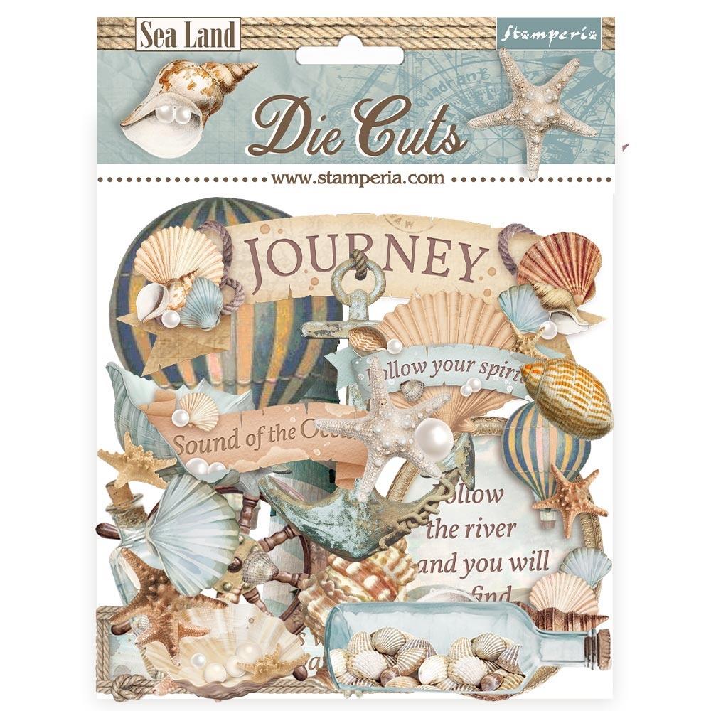 Stamperia Die-Cuts - Sea Land