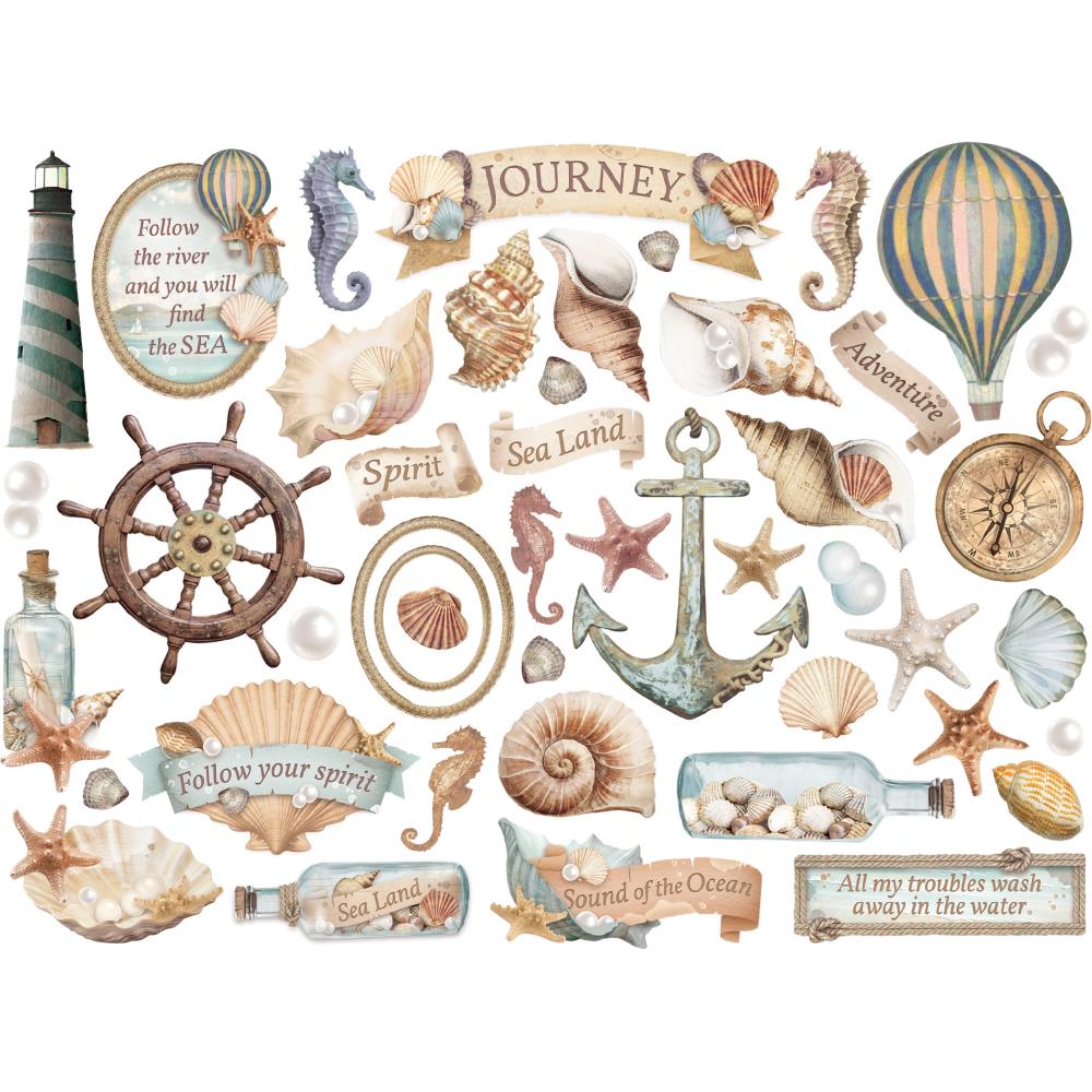 Stamperia Die-Cuts - Sea Land