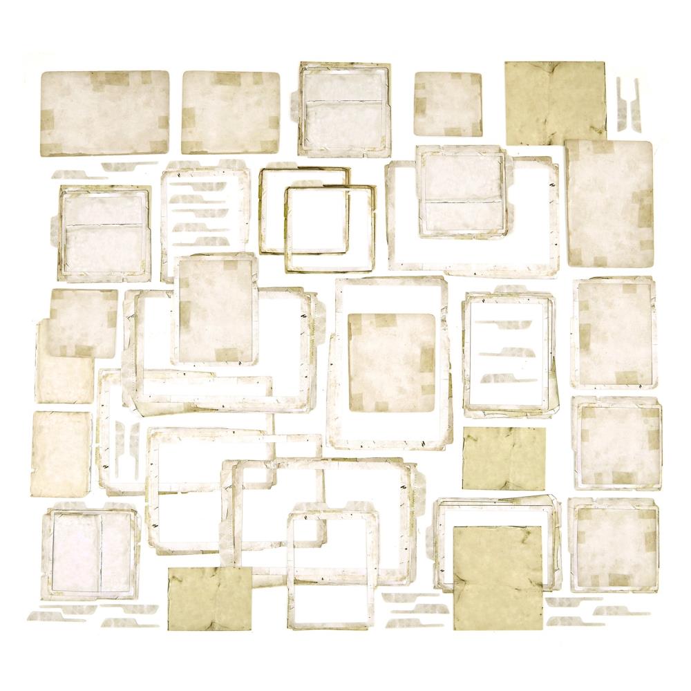 49 And Market Chipboard Set - Stacked Frames Krafty Garden