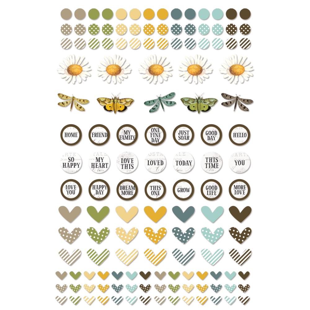 49 And Market Epoxy Stickers - Wishing Bubble Krafty Garden