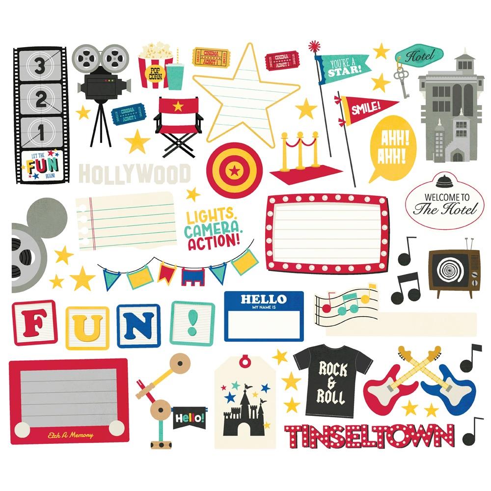 Simple Stories Say Cheese Tinseltown Bits & Pieces