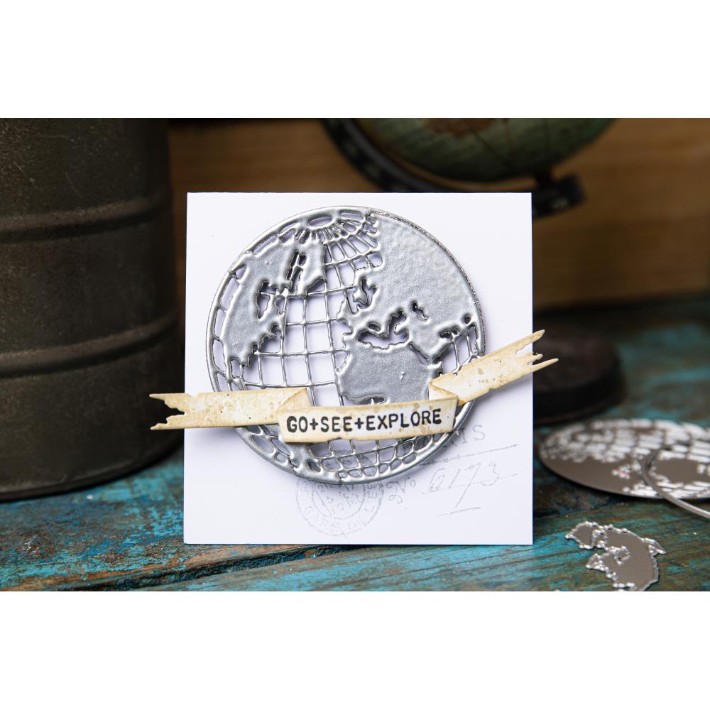 Sizzix Thinlits Dies By Tim Holtz - Vault World Travel